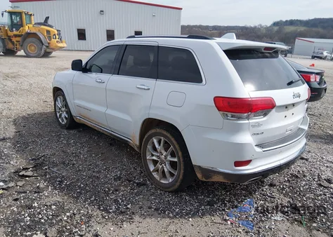 2015 Jeep Grand Cherokee Summit z USA, uszkodzony, nr VIN 1C4RJFJG4FC135816